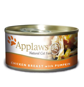 Applaws Chicken Breast & Pumpkin Canned Cat Food (70g)